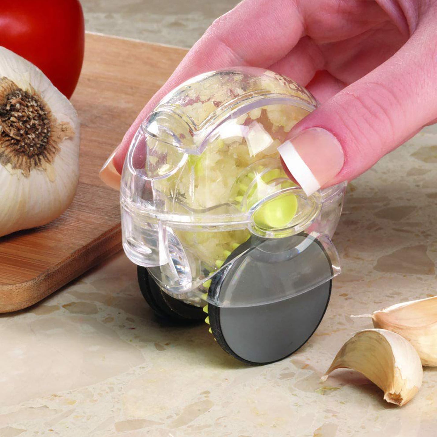 Roller Type Garlic Chopper